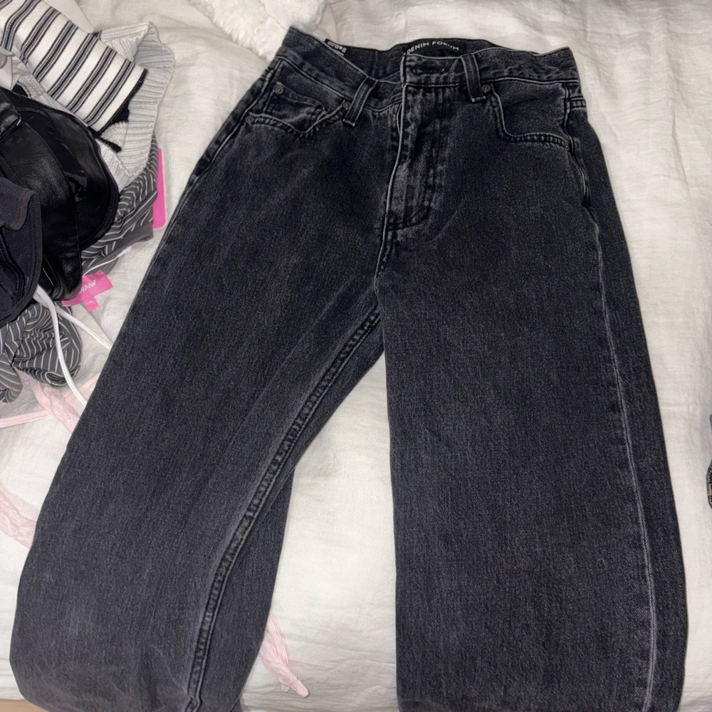 Denim Forum Charcoal Jeans